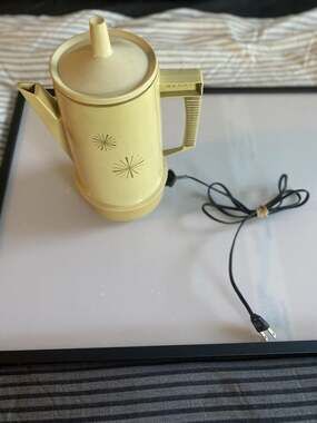 Vintage Coffee Percolator Regal Poly Perk Made In USA